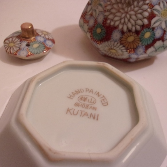 RARE WWII SHOZAN KUTANI HANDPAINTED - Picture 5 of 8